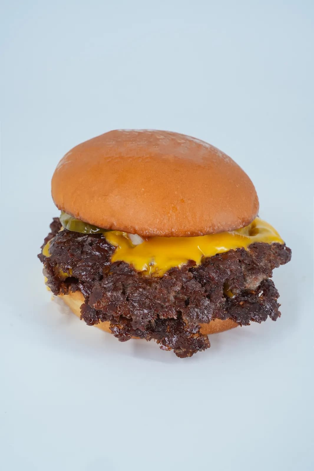 BUNEX Double Cheeseburger mit zwei Smash Pattys und Käse
